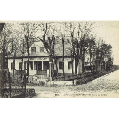 CPA - CAMP d'OBERHOFFEN - Le Foyer Du Soldat - Années 1920