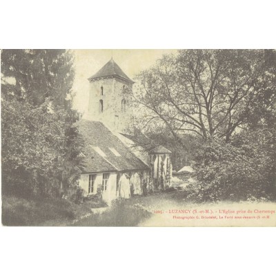 CPA - LUZANCY - L'Eglise Prise Du Chertemps - Années 1910