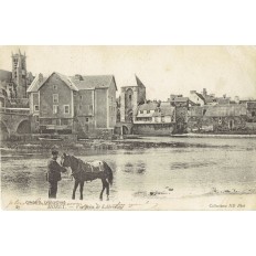 CPA - MORET - Vue Prise De L'Abreuvoir - Années 1900.