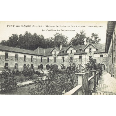 CPA - PONT AUX DAMES - Maison De Retraite Des Artistes Dramatiques 2 - Vers 1920