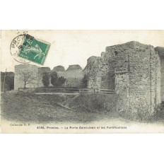 CPA - PROVINS - La Porte Saint Jean & Les Fortifications - Années 1910