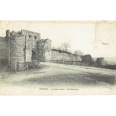 CPA - PROVINS - La Porte Saint Jean Côté Extérieur - Années 1900