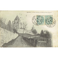 CPA - PROVINS - La Tour De César & Le Dôme De Saint Quiriace - Années 1900