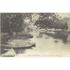 CPA - SAMOIS SUR SEINE - Vue Sur Le Petit Bras De Seine - Années 1910