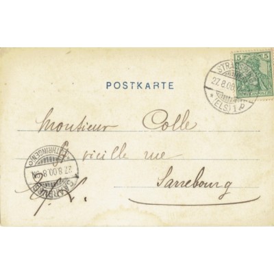 CPA - STRASBOURG - Broglieplats - Années 1900