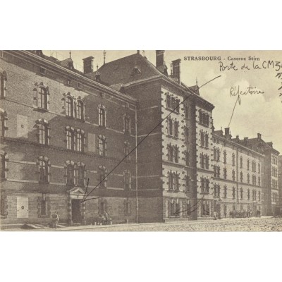 CPA - STRASBOURG - Caserne Stirn - Années 1920