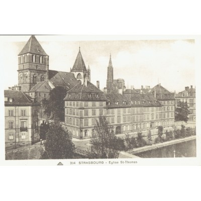 CPA - STRASBOURG - Eglise St Thomas - Années 1920