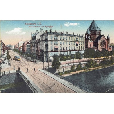 CPA - STRASBOURG - Kleberstaden Und Synagoge - Années 1910