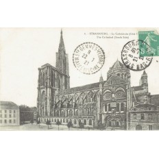 CPA - STRASBOURG - La Cathédrale (Côté Sud) - Années 1920