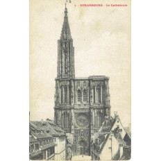 CPA - STRASBOURG - La Cathédrale - Années 1910