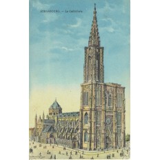 CPA - STRASBOURG - La Cathédrale - Années 1910