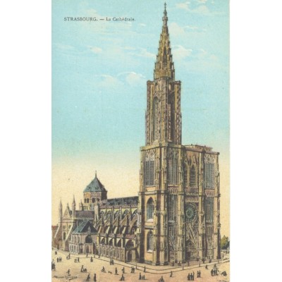 CPA - STRASBOURG - La Cathédrale. - Années 1910