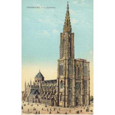 CPA - STRASBOURG - La Cathédrale. - Années 1920