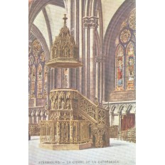 CPA - STRASBOURG - La Chaire De La Cathédrale - Années 1920