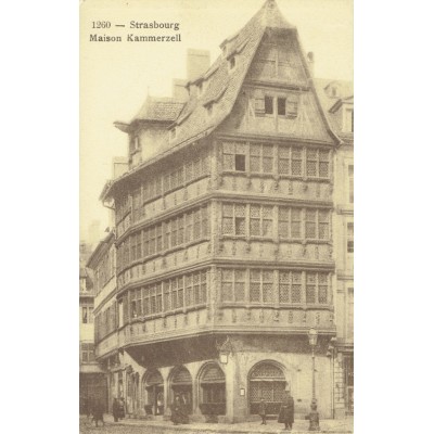 CPA - STRASBOURG - La Maison Kammerzell - Années 1900