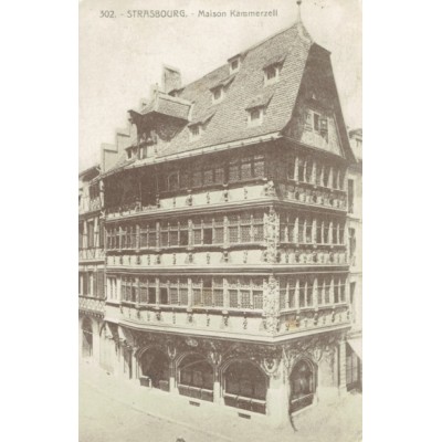 CPA - STRASBOURG - La Maison Kammerzell. - Années 1910