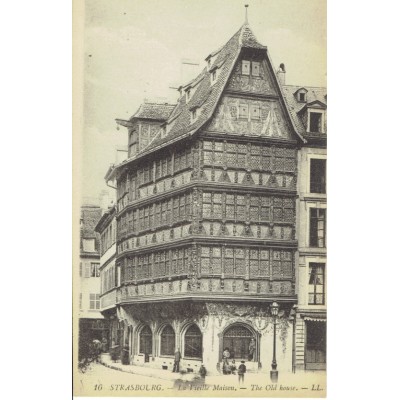 CPA - STRASBOURG - La Vieille Maison - Années 1920