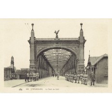 CPA - STRASBOURG - Le Pont De Kehl - Années 1910