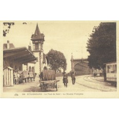 CPA - STRASBOURG - Le Pont De Kehl - La Douane Française - Années 1900