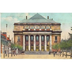 CPA - STRASBOURG - Le Théâtre - Années 1930