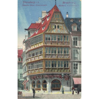 CPA - STRASBOURG - Maison Kammerzell - Années 1910