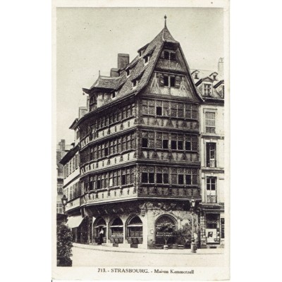 CPA - STRASBOURG - Maison Kammerzell - Années 1930