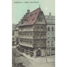 CPA - STRASBOURG - Maison Kämmerzell - Années 1910