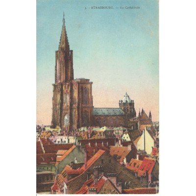 CPA - STRASBOURG - Münster - Cathédrale - Années 1920