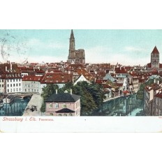 CPA - STRASBOURG - Panorama - Années 1910