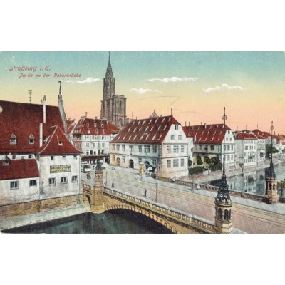 CPA - STRASBOURG - Partie AN Der Rabenbrücke - Années 1920