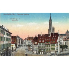 CPA - STRASBOURG - Place Du Corbeau - Années 1910