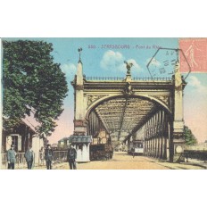 CPA - STRASBOURG - Pont Du Rhin - Années 1930