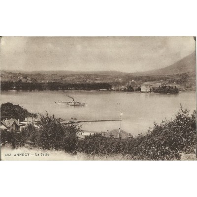 CPA: ANNECY. LA JETEE. Années 1920 .