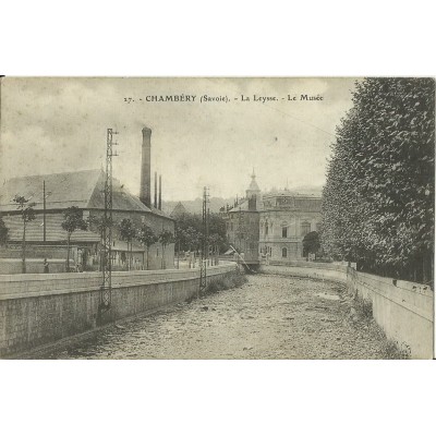 CPA: CHAMBERY. LA LEYSSE. LE MUSEE. Années 1900.