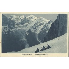 CPA: CHAMONIX, ASCENSION DU BREVENT. Années 1920.