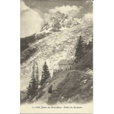 CPA: GLACIER DU MONT-BLANC, CHALET DES PYRAMIDES, vers 1910.