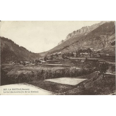 CPA: LA GIETTAZ. LE COL DES ARAVIS. Années 1910.