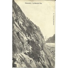 CPA: LE MAUVAIS PAS, CHAMONIX, vers 1910.