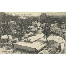 CPA: MARSEILLE, L' EXPOSITION COLONIALE 1906, PANORAMA.