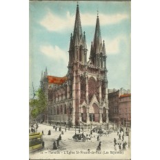 CPA: MARSEILLE, L'EGLISE SAINT-VINCENT DE PAUL (LES REFORMES), vers 1900.