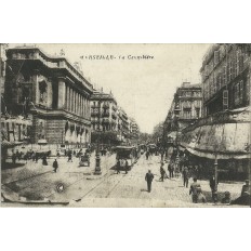 CPA: MARSEILLE, LA CANEBIERE, ANNEES 1910.