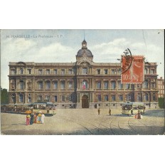 CPA: MARSEILLE, LA PREFECTURE, ANNEES 1900.