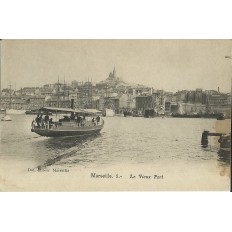 CPA: MARSEILLE, LE VIEUX PORT. ANNEES 1900