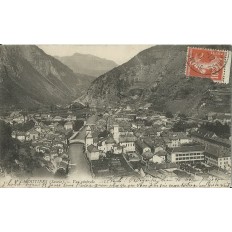 CPA: MOUTIERS. VUE GENERALE. Années 1910.