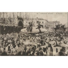 CPA: NICE, LE CARNAVAL. Animée. Années 1920. (11)