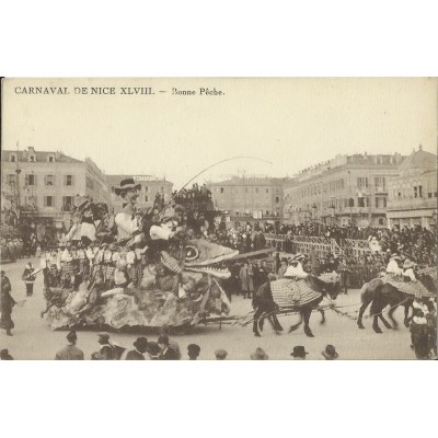 CPA: NICE, LE CARNAVAL. Animée. Années 1920. (23)