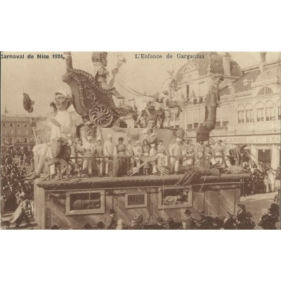 CPA: NICE, LE CARNAVAL. Animée. Années 1920. (3)