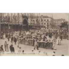 CPA: NICE, LE CARNAVAL. Animée. Années 1920. (7)