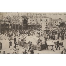 CPA: NICE, LE CARNAVAL. Animée. Années 1920. (8)