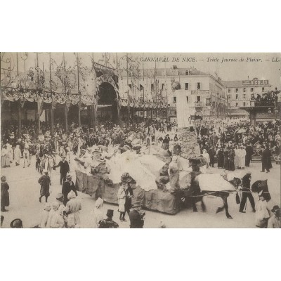 CPA: NICE, LE CARNAVAL. Animée. Années 1920. (8)